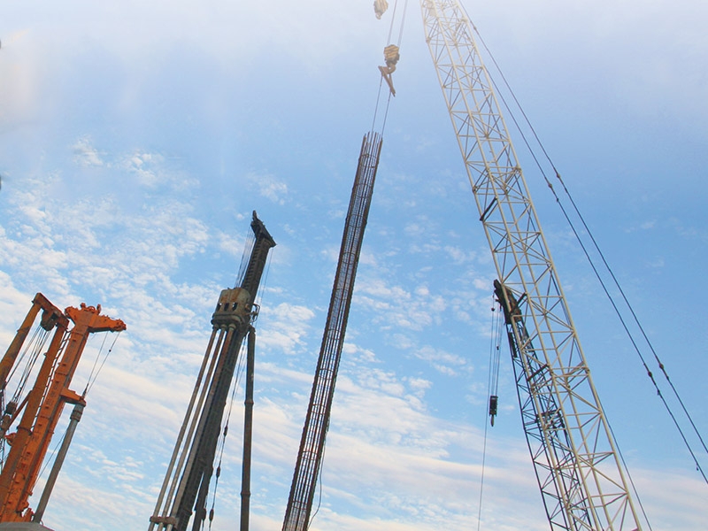 日照港嵐山港BD4軌道基礎(chǔ) CFD樁復(fù)合地基